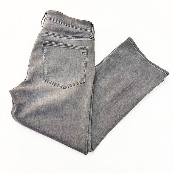 Madewell Mid-Rise Kick Out Jeans Charcoal Black Denim Jeans Size 31 - Picture 8 of 8